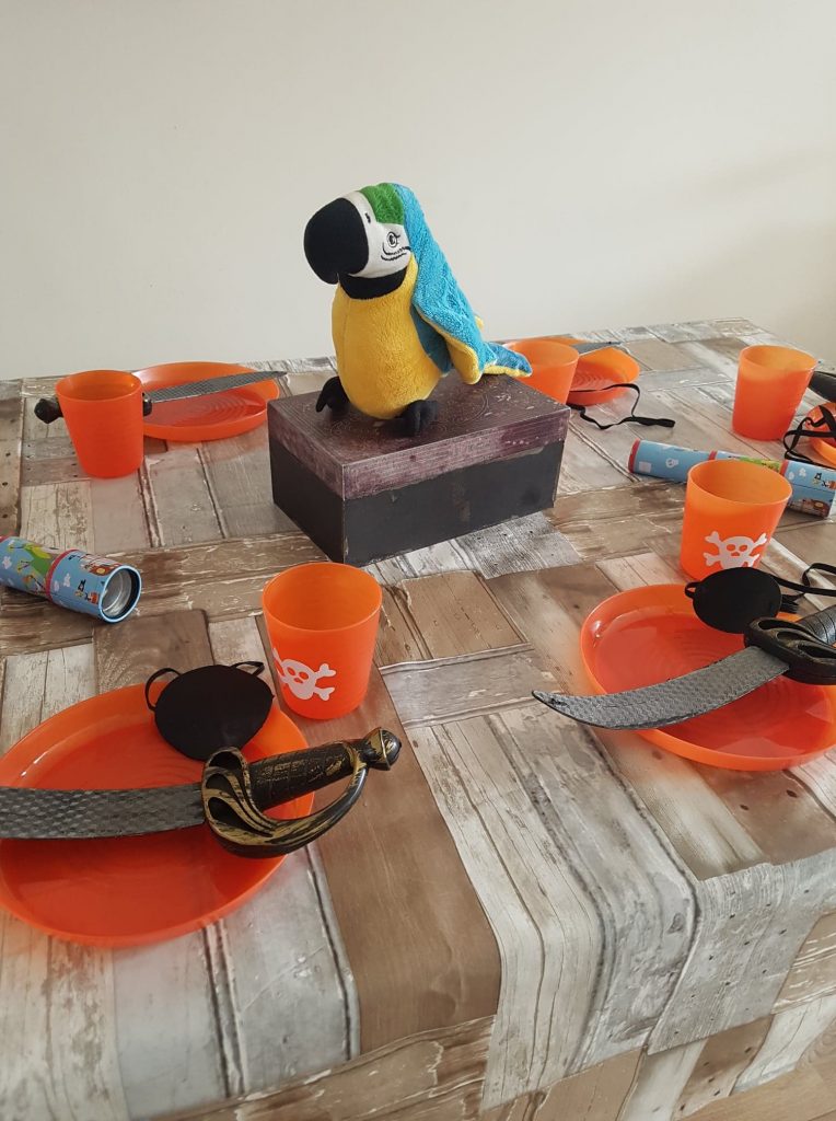 Piraat tafelaankleding