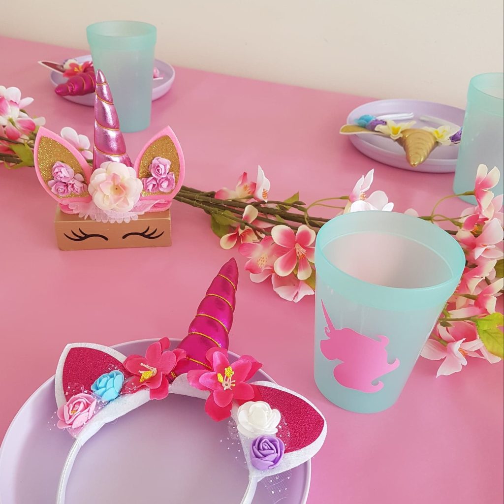 Eenhoorn feesttafel