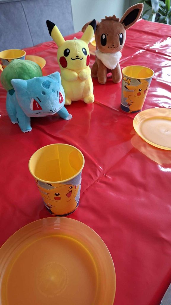 Pokemon feesttafel